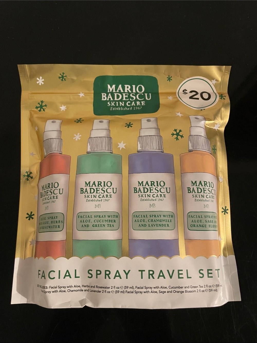 Mario Badescu Facial f  Travel Set - Multi - Brand New